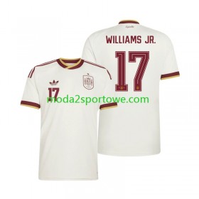 Koszulka Hiszpania Nico Williams 17 Wyjazdowe Stroje Piłkarskie World Cup 2026 Krótki Rękaw